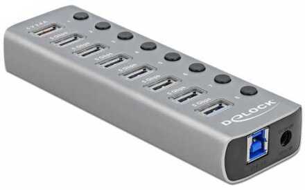 Delock USB 3.2 Gen 1 Hub met 7 poorten USB-hub