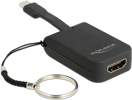 Delock USB-C Adapter naar HDMI 4k 30 Hz sleutelhanger