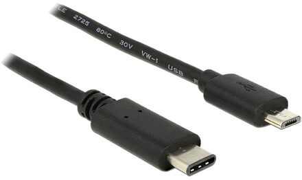 Delock USB Type C naar USB micro B kabel 1 meter