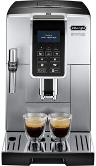 DeLonghi DINAMICA ECAM 350.35.SB Vrijstaand Volledig automatisch Espressomachine Zwart, Zilver