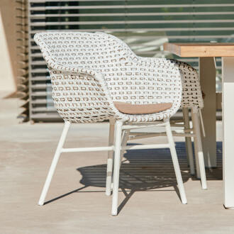 Delphine Diningstoel Wit