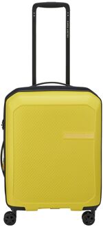 Delsey Anvers Handbagage Spinner 55 cm - Uitbreidbaar 34/39 liter - 55x35x22.5x25.5 cm - bright yellow hardcase koffer Geel - H 55 x B 35 x D 22,5 cm