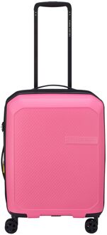 Delsey Anvers Handbagage Spinner 55 cm - Uitbreidbaar 34/39 liter - 55x35x22.5x25.5 cm - licht roze hardcase koffer - H 55 x B 35 x D 22,5 cm