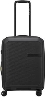 Delsey Anvers Handbagage Spinner 55 cm - Uitbreidbaar 34/39 liter - 55x35x22.5x25.5 cm - zwart hardcase koffer - H 55 x B 35 x D 22,5 cm