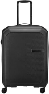 Delsey Anvers Spinner 65.5 cm - Uitbreidbaar 67/75 liter - 66.5x45x27.5x30.5 cm - zwart hardcase koffer - H 65.50 x B 45 x D 27.50 cm