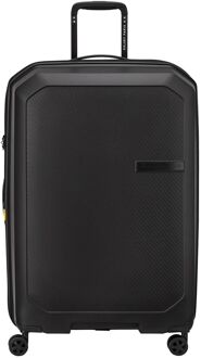 Delsey Anvers Spinner 75 cm - Uitbreidbaar 97/107 liter - 75.5x49x31/34 cm - zwart hardcase koffer - H 75.50 x B 49 x D 31 cm