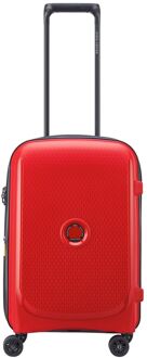 Delsey Belmont Plus MR Cabin Trolley 55/35 Expandable red hardcase koffer Rood - H 55 x B 35 x D 25/27 cm