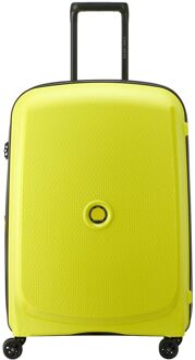 Delsey Belmont Plus MR Trolley M Expandable green chartreuse hardcase koffer Groen - H 71 x B 47 x D 31/33 cm