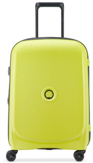 Delsey Belmont Plus Slim Cabin Trolley Case - 55 cm - Chartreuse Green