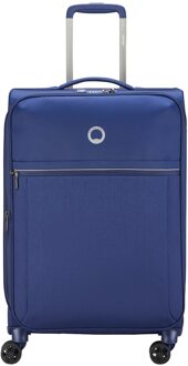 Delsey Brochant 2.0 Trolley 67 Expandable blue Zachte koffer Blauw - H 67 x B 42 x D 28