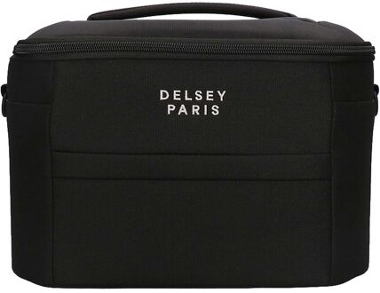 Delsey Brochant 3 Beauty Case black Zwart - H 23.5 x B 31.5 x D 20.5 cm