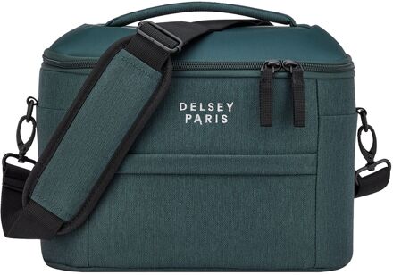 Delsey Brochant 3 Beauty Case pine green Groen - H 23.5 x B 31.5 x D 20.5 cm