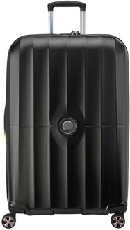 Delsey Carrousel 2.0 Spinner 77 Expandable black hardcase koffer Zwart - H 77 x B 49 x D 32 cm