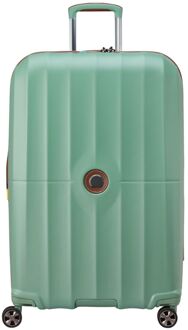 Delsey Carrousel 2.0 Spinner 77 Expandable green sage hardcase koffer Groen - H 77 x B 49 x D 32 cm