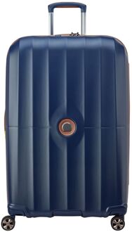 Delsey Carrousel 2.0 Spinner 77 Expandable navy hardcase koffer Blauw - H 77 x B 49 x D 32 cm