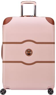 Delsey Chatelet Air 2.0 4 Wheel Large Trolley 76 pink hardcase koffer Roze - H 76.5 x B 52.5 x D 32.5 cm