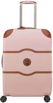 Delsey Chatelet Air 2.0 4 Wheel Medium Trolley 66 pink hardcase koffer Roze - H 66.5 x B 45 x D 28.5 cm