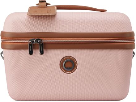 Delsey Chatelet Air 2.0 Beauty Case pink hardcase koffer Roze - H 25.5 x B 34.5 x D 22 cm