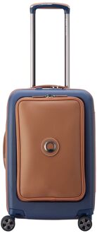Delsey Chatelet Air 2.0 Cabin Trolley 55 navy blue hardcase koffer pilotenkoffer Blauw - H 55 x B 35 x D 26 cm