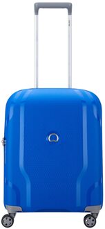 Delsey Clavel Cabin Trolley S 55/40 blue Harde Koffer Blauw - H 55 x B 40 x D 20