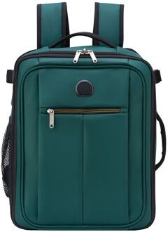 Delsey Dita Underseater Rugzak - 40x30x20 cm - groen weekendtas handbagage - H 40 x B 30 x D 20 cm