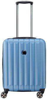 Delsey Longitude Cabin Trolley 55/40 Expandable blue hardcase koffer Blauw - H 55 x B 40 x D 20 cm