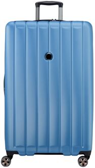 Delsey Longitude Spinner 81 Expandable blue hardcase koffer Blauw - H 81 x B 50 x D 33 cm