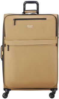 Delsey Maubert 2.0 Trolley 79 Expandable beige zachte koffer - H 79 x B 50 x D 33 cm