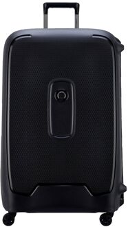 Delsey Moncey 4 Wheel Trolley 82 cm black hardcase koffer Zwart - H 82 x B 53 x D 33 cm