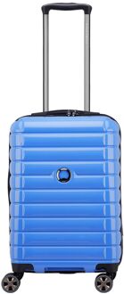 Delsey Shadow 5.0 Cabin Trolley 55/35 Expandable light blue hardcase koffer Blauw - H 55 x B 35 x D 25 cm