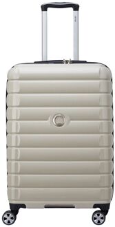 Delsey Shadow 5.0 Trolley 66 Expandable ivory hardcase koffer Beige - H 66 x B 44 x D 29 cm