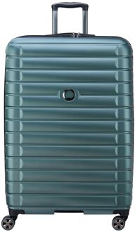 Delsey Shadow 5.0 Trolley 82 Expandable green hardcase koffer Groen - H 82 x B 55 x D 34 cm
