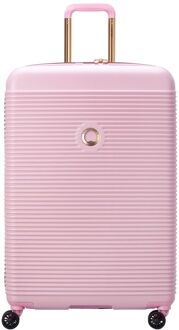 Delsey Stijlvolle Grote Koffer in Roze Delsey , Pink , Unisex - ONE Size