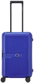 Delsey Vauban Handbagage Spinner 55 cm - 44 liter - 55x35x23 cm - electric blue hardcase koffer lichtgewicht koffer Blauw - H 55 x B 35 x D 23 cm
