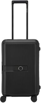 Delsey Vauban Handbagage Spinner 55 cm - 44 liter - 55x35x23 cm - zwart hardcase koffer lichtgewicht koffer - H 55 x B 35 x D 23 cm