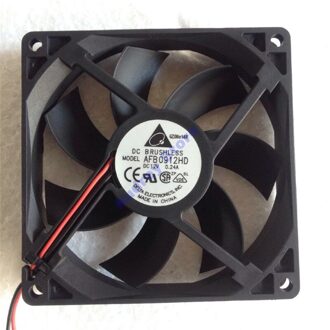 Delta 9020 9 Cm AFB0912HHD DC12V 0.24A Dubbele Kogellager 2-Wire Cooling Fan Air Blower