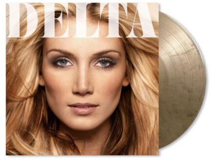 Delta - Gold & Black Marbled Vinyl- - Delta Goodrem