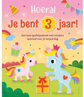 Delta Kids Deltas Hoera! Je bent 3 jaar! Eenhoorns - (ISBN:9789044762969)