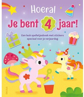 Delta Kids Deltas Hoera! Je bent 4 jaar! Eenhoorns - (ISBN:9789044762976)