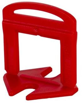 Delta Leveling System Clip Voor Voeg 3mm, Hoogte 6-15mm, 100stuks