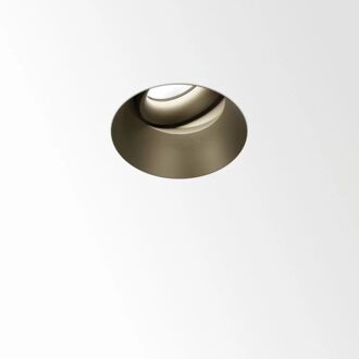 Delta Light Deep Ringo Trimless OK LED 92733 - Geborsteld oud brons