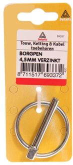 Deltafix 6 mm - Borgpen - Verzinkt - 1 stuk