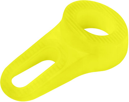 Deltafix Block it Deurwig - geel - TPE kunststof - 12 x 3,8 cm