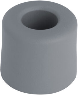 Deltafix Deurbuffer - deurstopper - grijs - rubber - 30 x 25 mm - schroefbevestiging