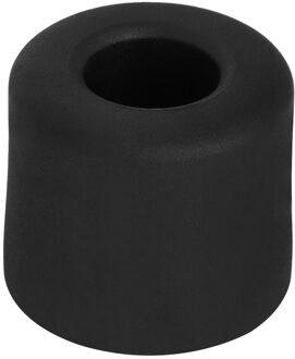 Deltafix Deurbuffer - deurstopper - zwart - rubber - 30 x 25 mm