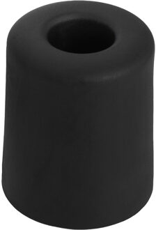 Deltafix Deurbuffer - deurstopper - zwart - rubber - 35 x 30 mm - Deurstoppers