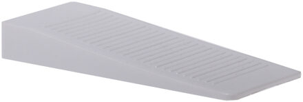 Deltafix Deurwig - wit - kunststof - 9,5 x 1,3 cm - deurstopper