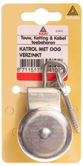 Deltafix Oog 33mm - Markieskatrol - Verzinkt - 1 stuk