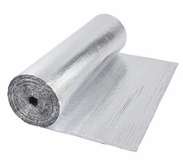 Deltafix Radiatorfolie - 250 x 45 cm - aluminium - energiebesparende isolatiefolie