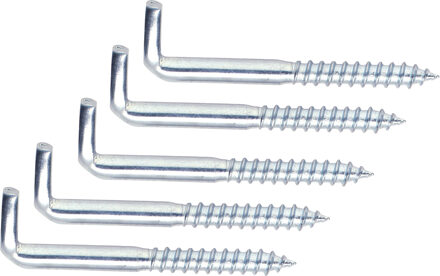 Deltafix Schroefduimen - 10x - verzinkt metaal - 40 mm - ijzerwaren